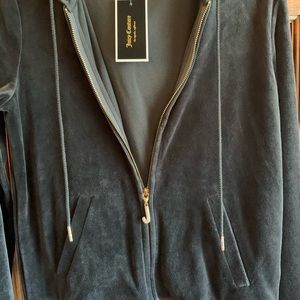 NWT Juicy Couture Velour Bling Hoodie